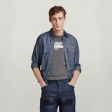 G-STAR Outlet Pocketony Service Overshirt Dark blue