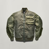 G-STAR Outlet Chest Pocket PM Bomber Green