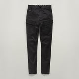 G-STAR Outlet Kafey Cargo Ultra High Skinny Jeans Black