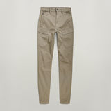 G-STAR Outlet Kafey Cargo Ultra High Skinny Pants Green