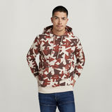 G-STAR Outlet Arrow Camo Hooded Sweater Multi color