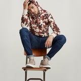 G-STAR Outlet Arrow Camo Hooded Sweater Multi color