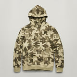 G-STAR Outlet Arrow Camo Hooded Sweater Multi color