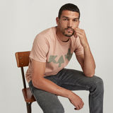 G-STAR Outlet RAW Arrow T-Shirt Pink