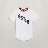 G-STAR Outlet Lash Sports Graphic T-Shirt White