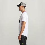 G-STAR Outlet Lash Sports Graphic T-Shirt White