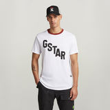 G-STAR Outlet Lash Sports Graphic T-Shirt White