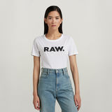 G-STAR Outlet RAW. Slim T-Shirt White