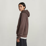G-STAR Outlet Premium Core 2.0 Hoodie Brown