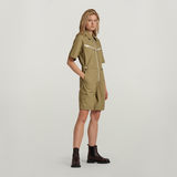 G-STAR Outlet Multi Zip Playsuit Green