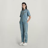 G-STAR Outlet Flight Jumpsuit Light blue