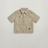 G-STAR Outlet Arc Jacket Short Sleeve Beige