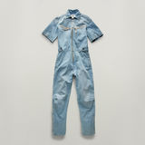 G-STAR Outlet Flight Jumpsuit Light blue