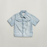 G-STAR Outlet Arc Jacket Short Sleeve Light blue
