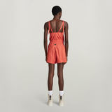 G-STAR Outlet Sleeveless Summer Playsuit Red