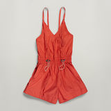 G-STAR Outlet Sleeveless Summer Playsuit Red