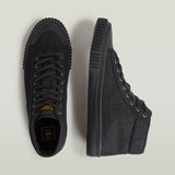 G-STAR Outlet Deck Vulcanized Mid Sneakers Black