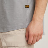 G-STAR Outlet Camiseta Lash Back Graphic Gris