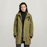 G-STAR Outlet Duty Straight Parka Green