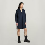 G-STAR Outlet Millery V-Neck Shirt Dress Dark blue