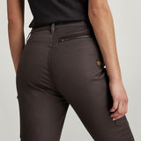 G-STAR Outlet Kafey Cargo Ultra High Skinny Jeans Brown