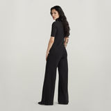 G-STAR Outlet Wide Leg Jumpsuit Black