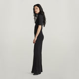 G-STAR Outlet Wide Leg Jumpsuit Black