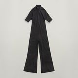 G-STAR Outlet Wide Leg Jumpsuit Black