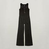 G-STAR Outlet High Waist Jumpsuit Black
