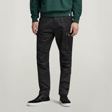 G-STAR Outlet Zip Cargo Pants Regular Tapered Black