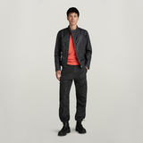 G-STAR Outlet Biker Jacket Black