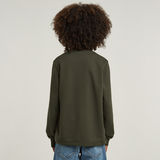G-STAR Outlet Boys Crew Sweater Unbrushed Grey