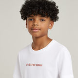 G-STAR Outlet Boys T-Shirt Regular Sport White