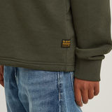 G-STAR Outlet Boys Crew Sweater Unbrushed Grey