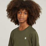 G-STAR Outlet Boys T-Shirt Regular Back Print Green