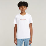 G-STAR Outlet Boys T-Shirt Regular Sport White