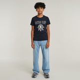 G-STAR Outlet Boys T-Shirt Regular Varsity Dark blue