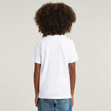 G-STAR Outlet Boys T-Shirt Regular Logo White
