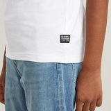 G-STAR Outlet Boys T-Shirt Regular Varsity White