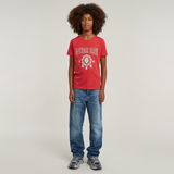 G-STAR Outlet Boys T-Shirt Regular Varsity Red