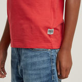G-STAR Outlet Boys T-Shirt Regular Varsity Red