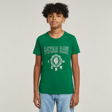 G-STAR Outlet Boys T-Shirt Regular Varsity Green