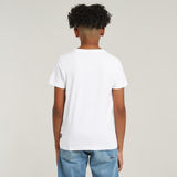 G-STAR Outlet Boys T-Shirt Regular Varsity White