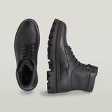 G-STAR Outlet Arron Lace Mid Boots Black