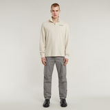 G-STAR Outlet Checquard Tweeter Half Zip White