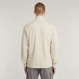 G-STAR Outlet Checquard Tweeter Half Zip White
