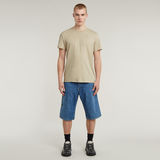G-STAR Outlet Camiseta Base-S Beige