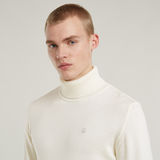G-STAR Outlet Core Turtle Knitted Sweater Beige