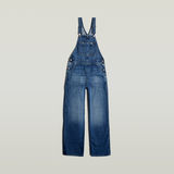 G-STAR Outlet Straight Leg Dungaree Medium blue