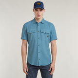 G-STAR Outlet Marine Slim Shirt Medium blue